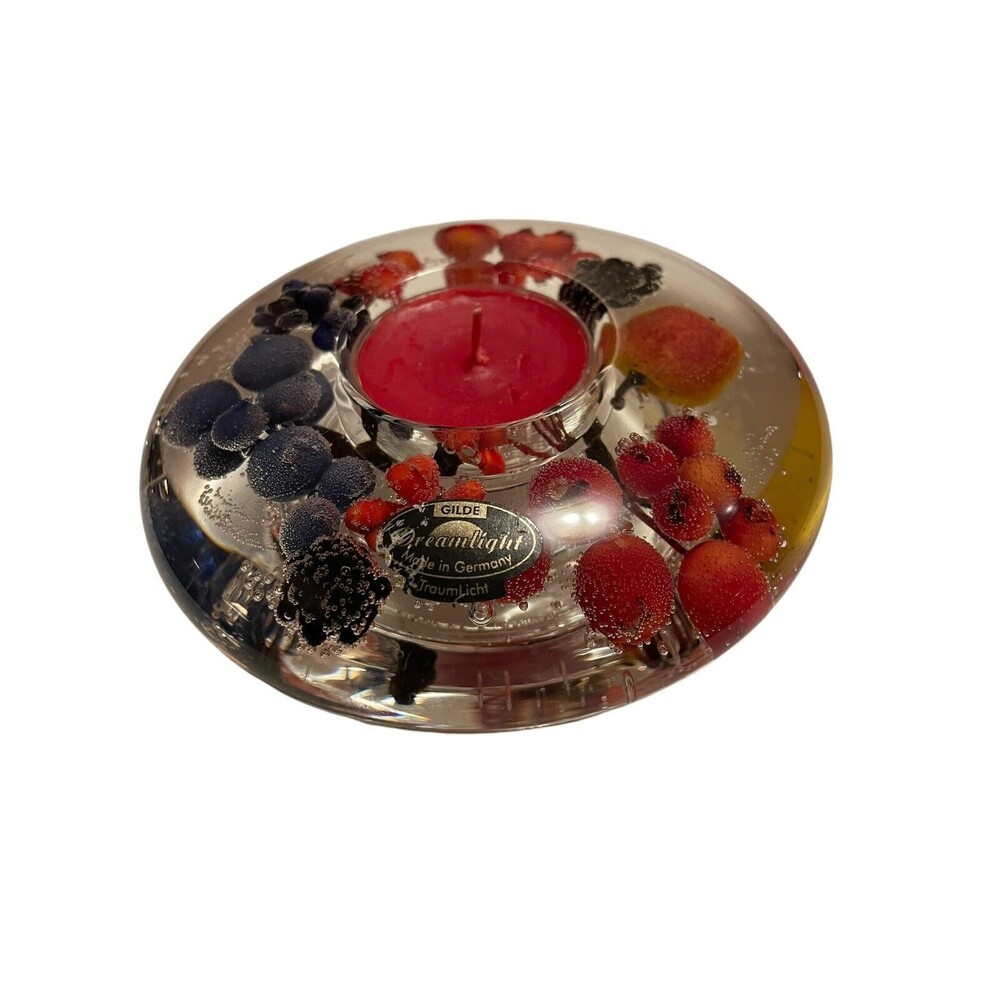 Dreamlight Fruit Harvest Tealight Candle Holder Traumlicht Germany